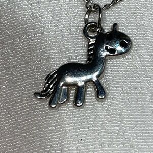 Child’s Simple Trojan Hose Pendant Necklace NWT